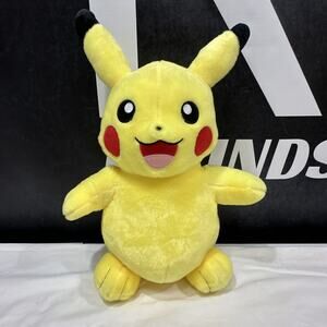 Large Pokemon Pikachu Build A Bear Workshop Yellow Plush Stuffed Toy 16”